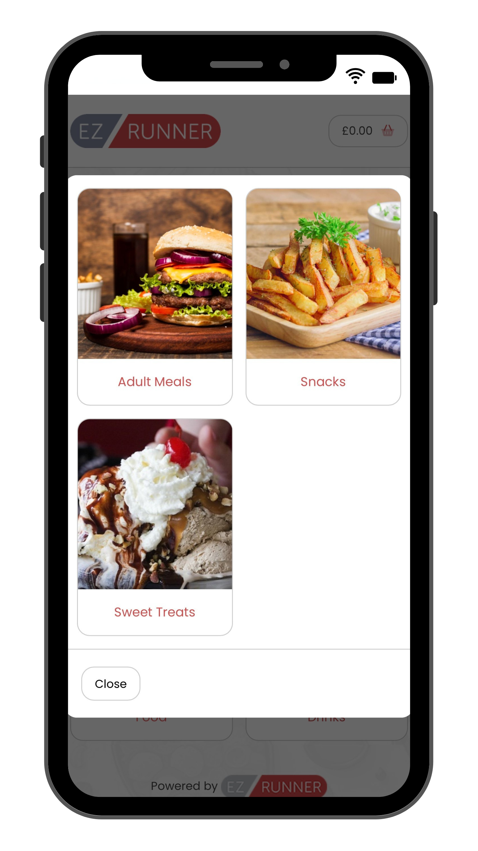 Ez-Runner - Mobile Screenshot - Food Ordering App #4